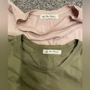 We the Free Nina Tee- two pack! Size M